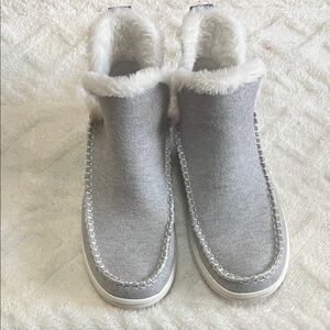 Cozy Gray Women's Shoes Hey Dude